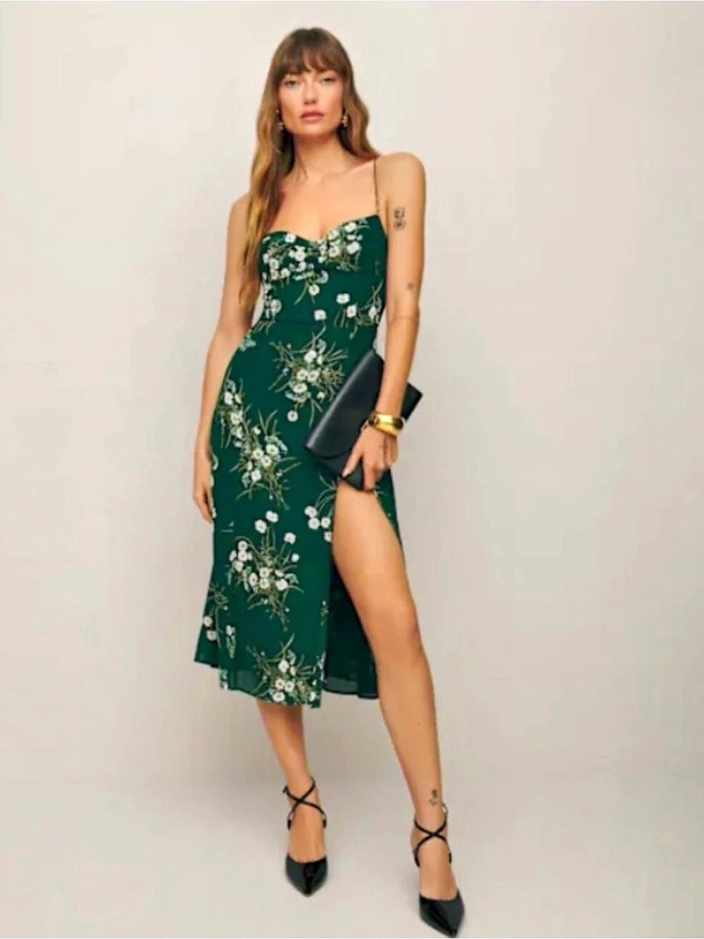 Reformation Juliette Floral Midi Dress